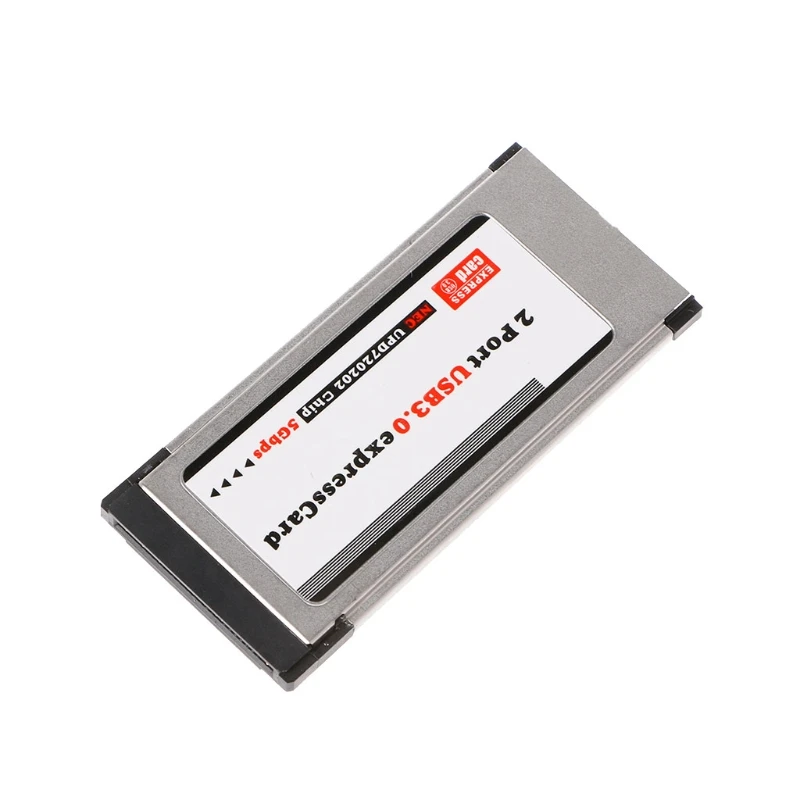 PCI-E на 2 порта USB 3.0 Карта расширения PCI для настольного внешнего контроллера Express Адаптер с разъемом питания 34 мм 54 мм