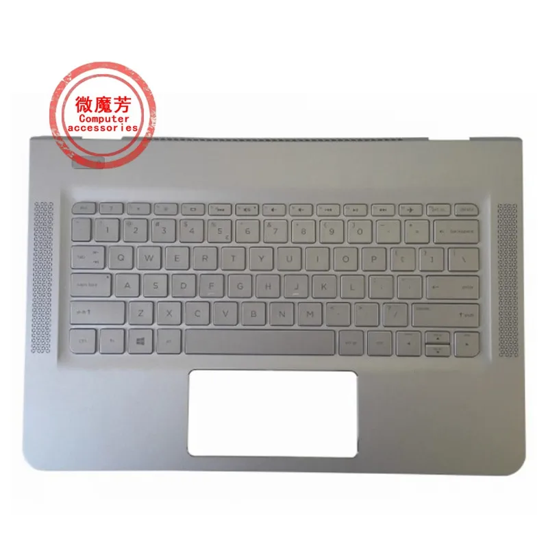 Клавиатура ноутбука из США для HP ENVY 13-AB 13-ab067tu, верхняя крышка подставки для рук с сенсорной панелью