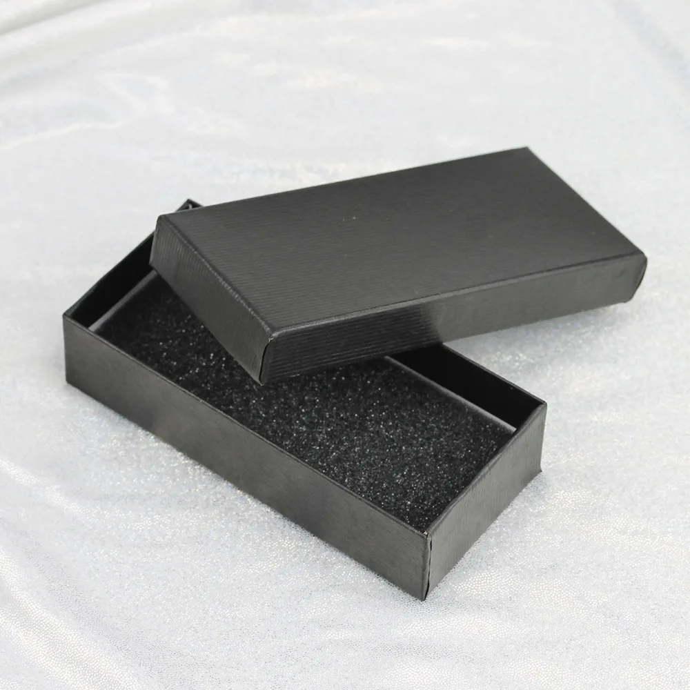 Прямоугольная коробка для часов, дешевая подарочная коробка для часов, оптовая картонная упаковочная коробка в полоску с подкладкой из губки